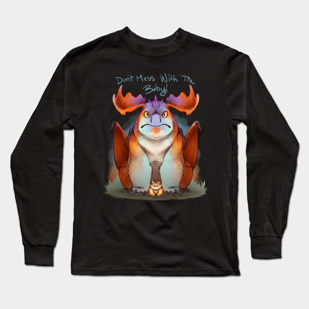 dont mess with the baby Long Sleeve T-Shirt by FoxintheBushStudios